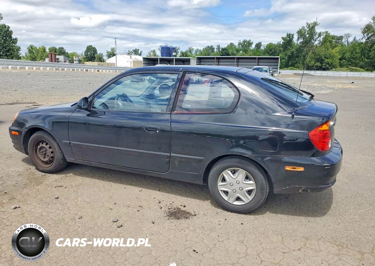 2005 Hyundai Accent Gs VIN:KMHCG35C95U330261 - 2
