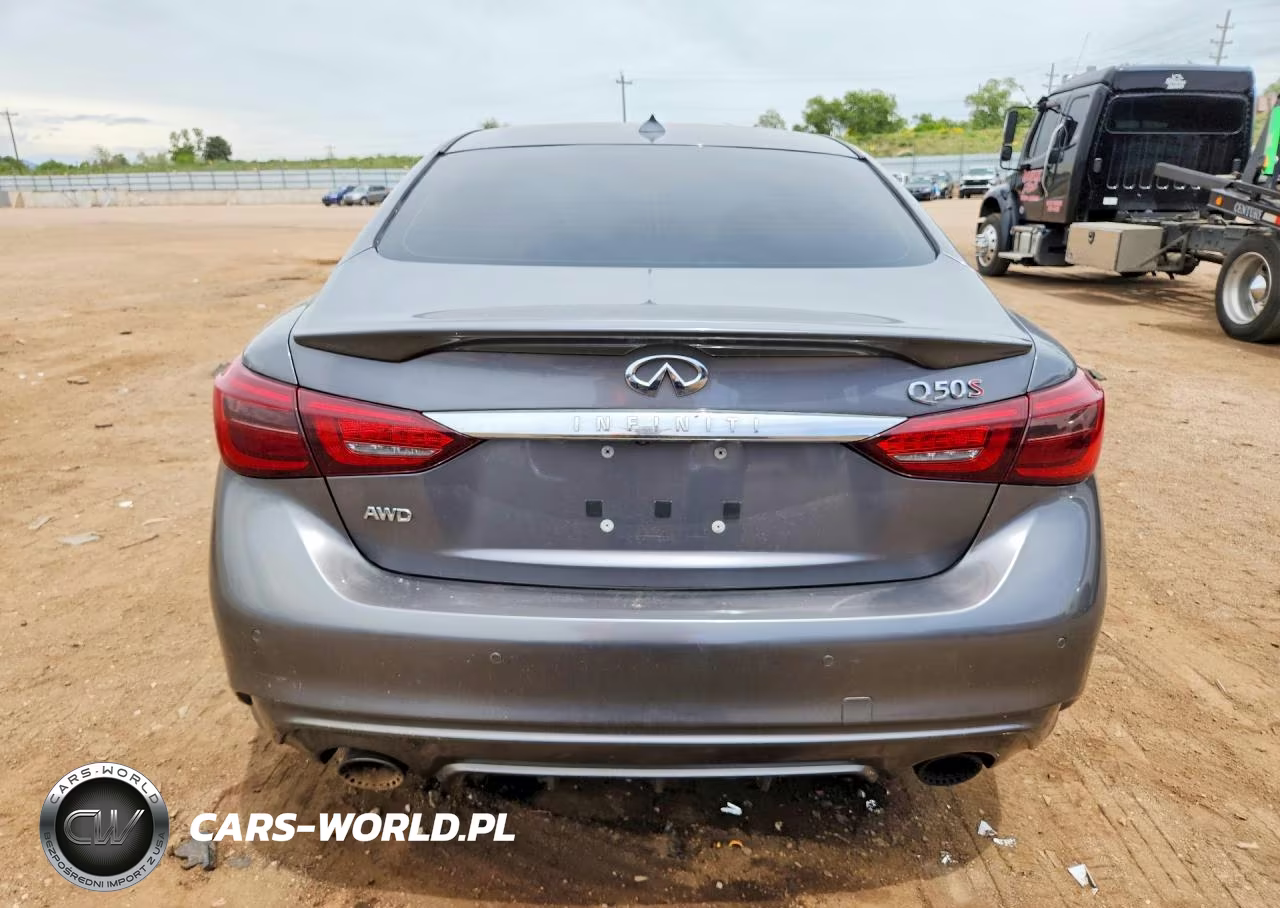 2018 Infiniti Q50 Red Sport 400 VIN:JN1FV7ARXJM700025 - 6