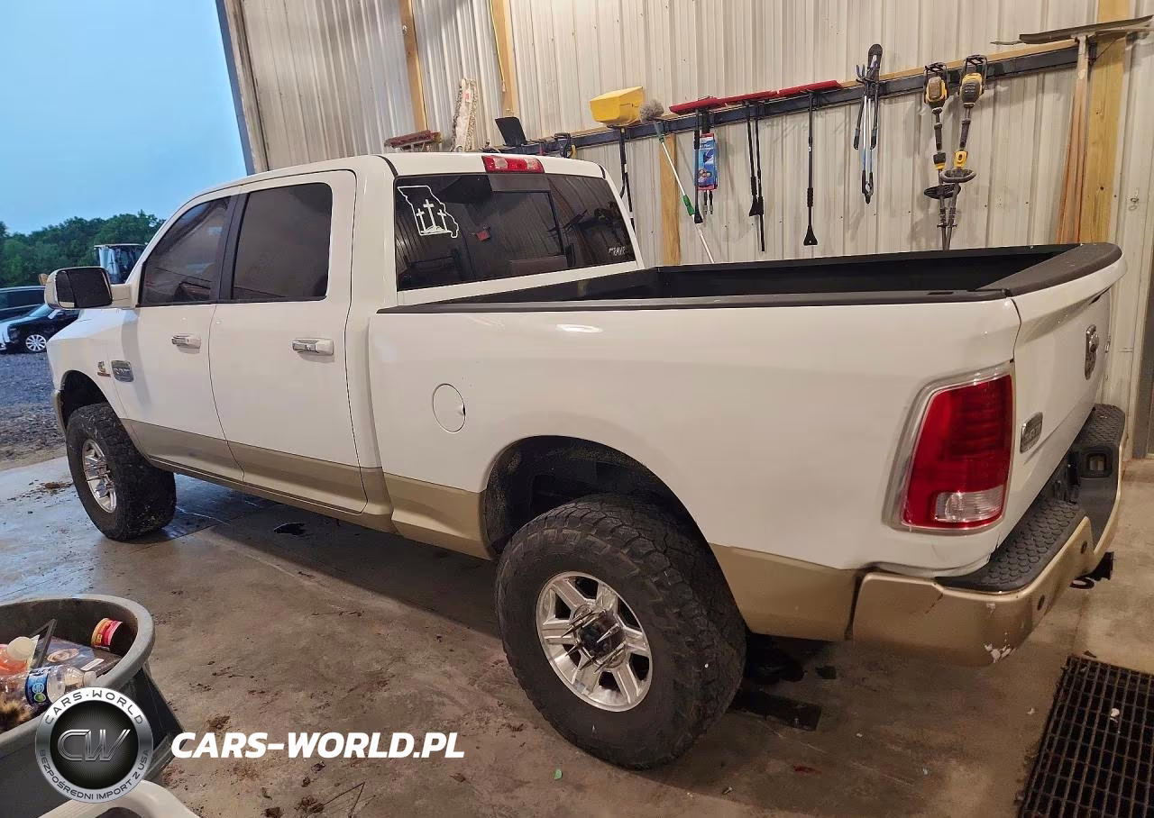 2013 Ram 2500 Longhorn VIN:3C6UR5GLXDG526472 - 2