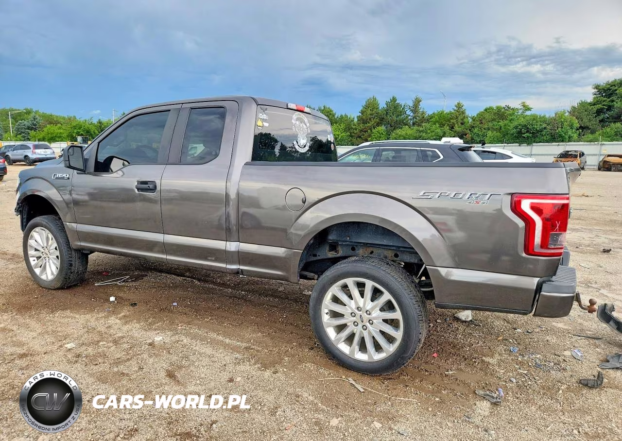 2017 Ford F150 Super Cab VIN:1FTEX1EP4HKC79708 - 2