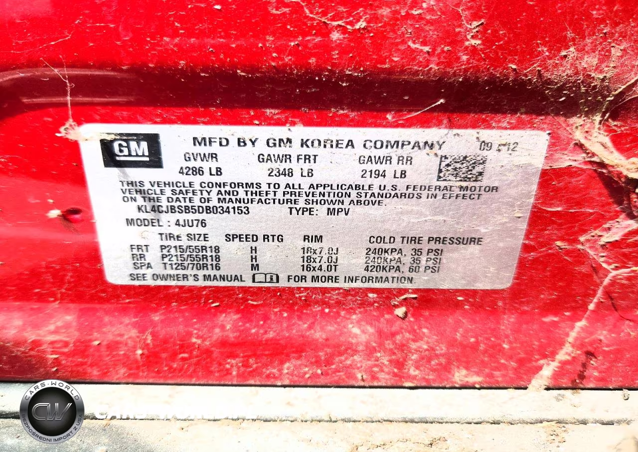 2013 Buick Encore Convenience VIN:KL4CJBSB5DB034153 - 13