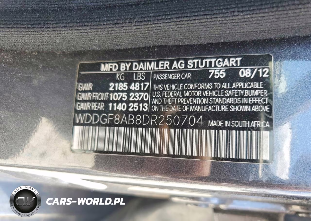 2013 Mercedes-Benz C 300 4Matic VIN:WDDGF8AB8DR250704 - 12