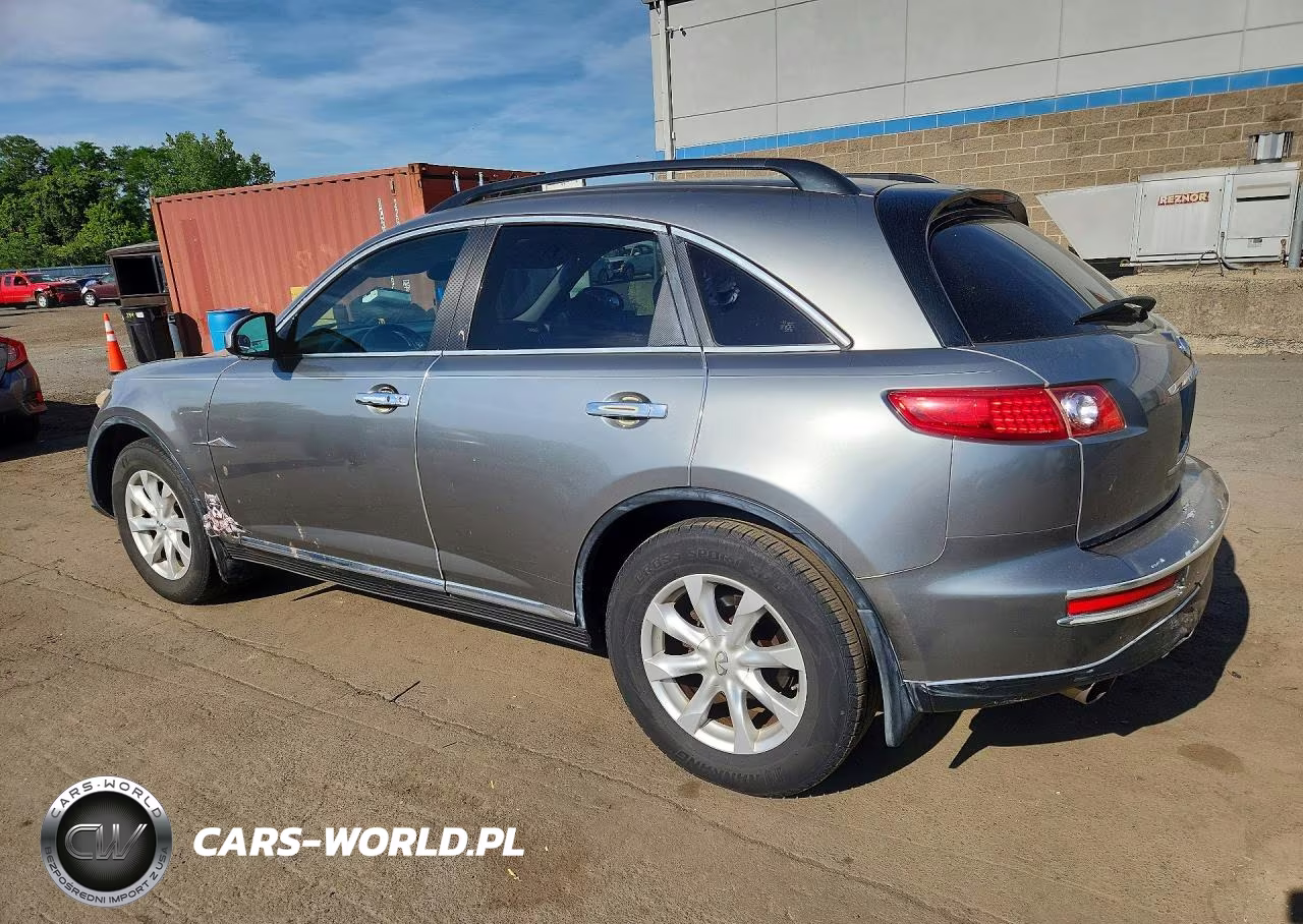 2006 Infiniti Fx35 Base VIN:JNRAS08W46X202573 - 2