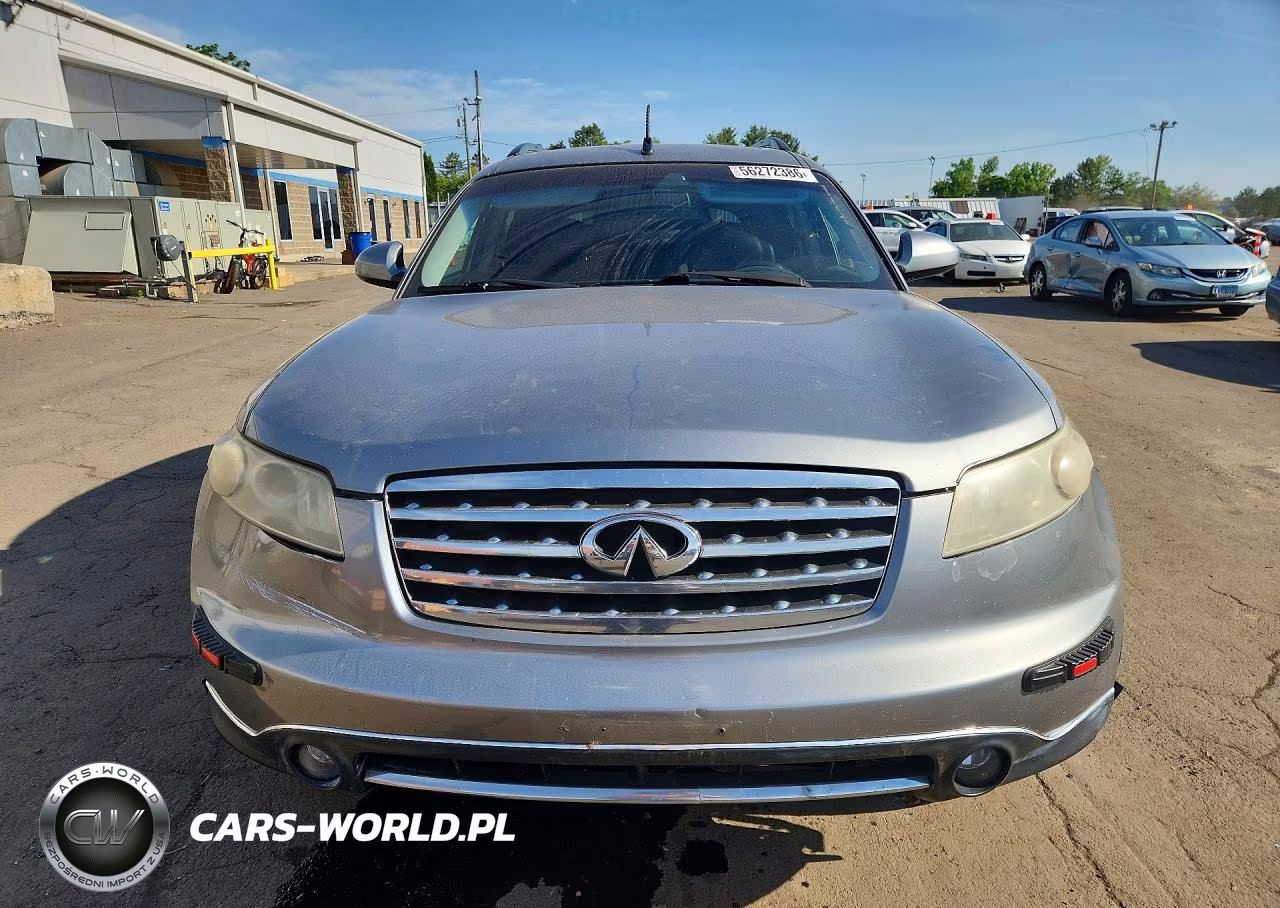 2006 Infiniti Fx35 Base VIN:JNRAS08W46X202573 - 5