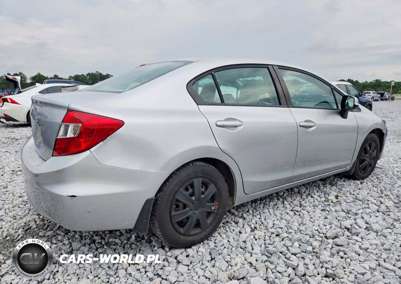 2012 Honda Civic Lx VIN:19XFB2F51CE079788 - 3