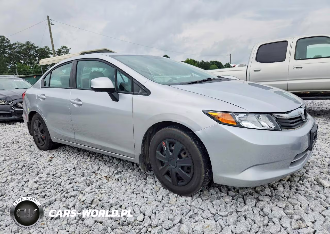 2012 Honda Civic Lx VIN:19XFB2F51CE079788 - 4