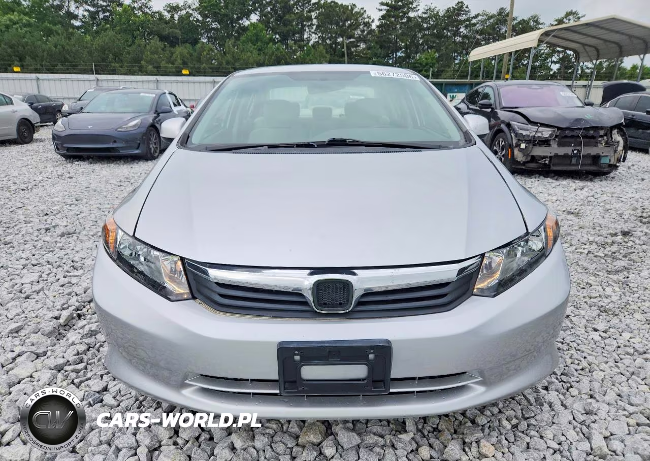 2012 Honda Civic Lx VIN:19XFB2F51CE079788 - 5