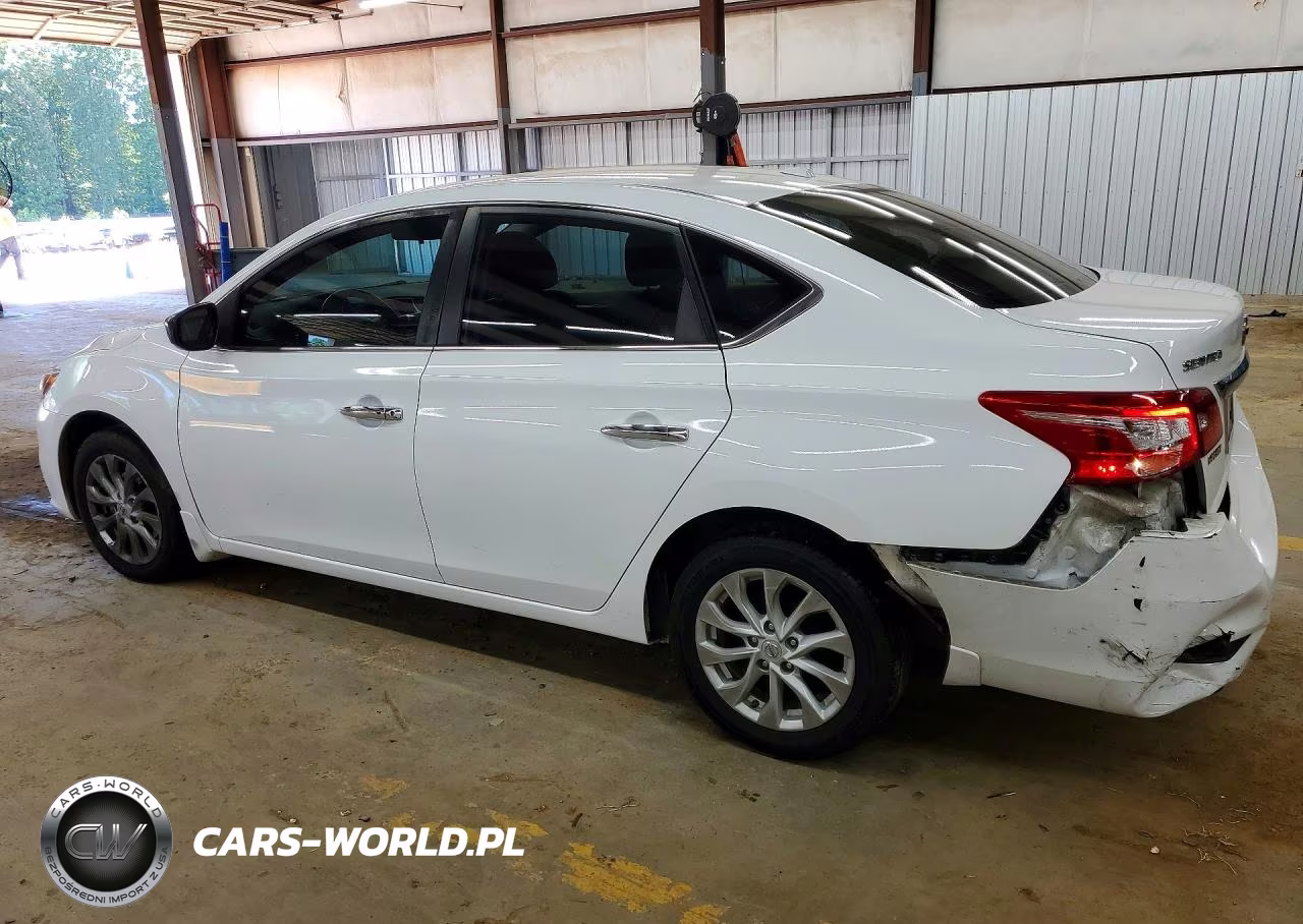 2019 Nissan Sentra Sv VIN:3N1AB7AP6KL606740 - 2