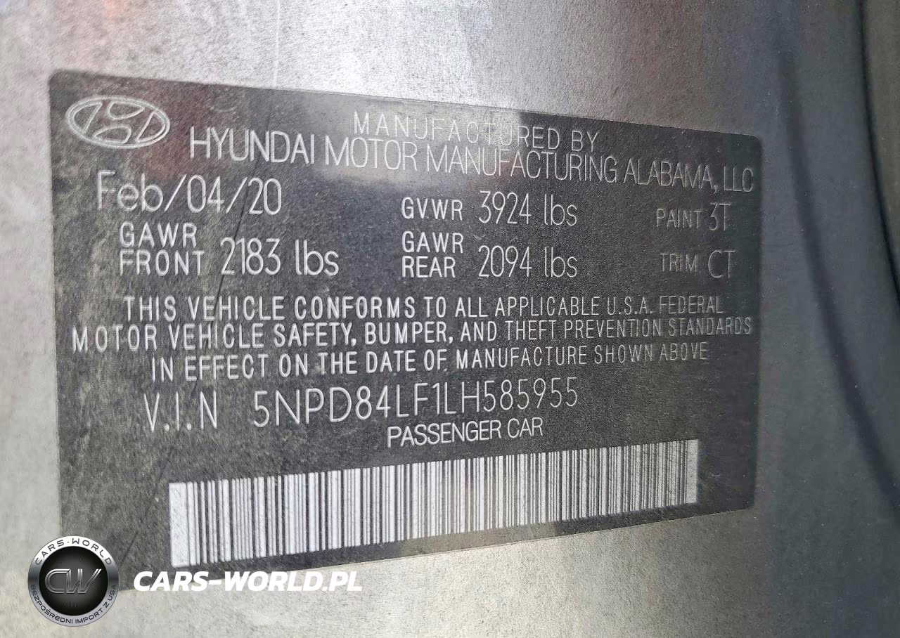 2020 Hyundai Elantra Value Edition VIN:5NPD84LF1LH585955 - 13