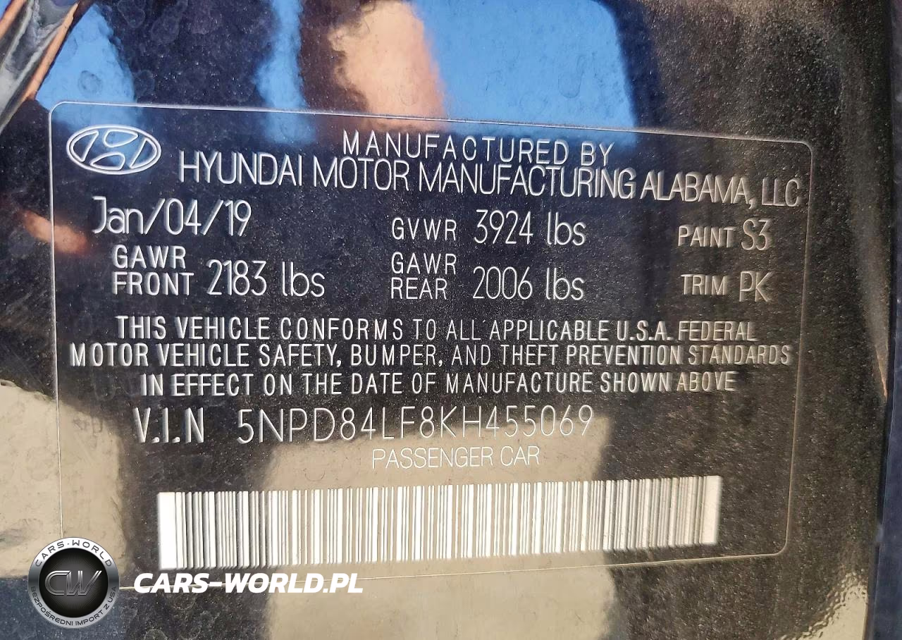 2019 Hyundai Elantra Value Edition VIN:5NPD84LF8KH455069 - 12