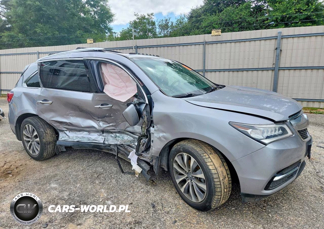 2016 Acura Mdx Technology VIN:5FRYD4H68GB010454 - 4