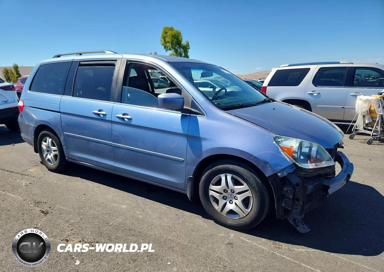 2007 Honda Odyssey Exl VIN:5FNRL38727B103059 - 4