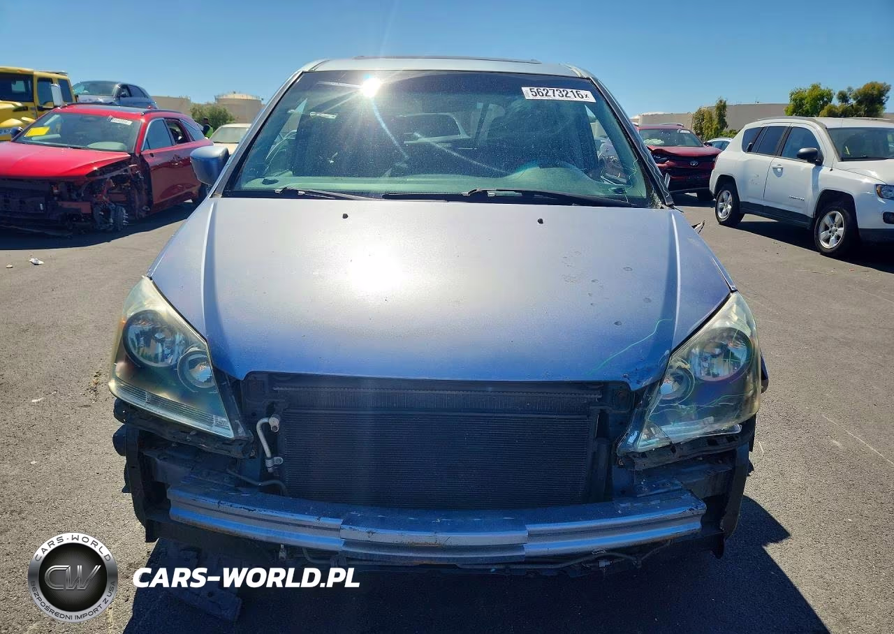 2007 Honda Odyssey Exl VIN:5FNRL38727B103059 - 5
