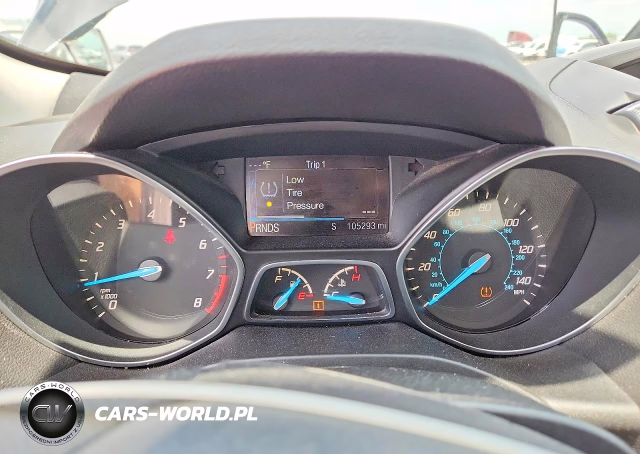 2016 Ford Escape S VIN:1FMCU0F7XGUB20666 - 9