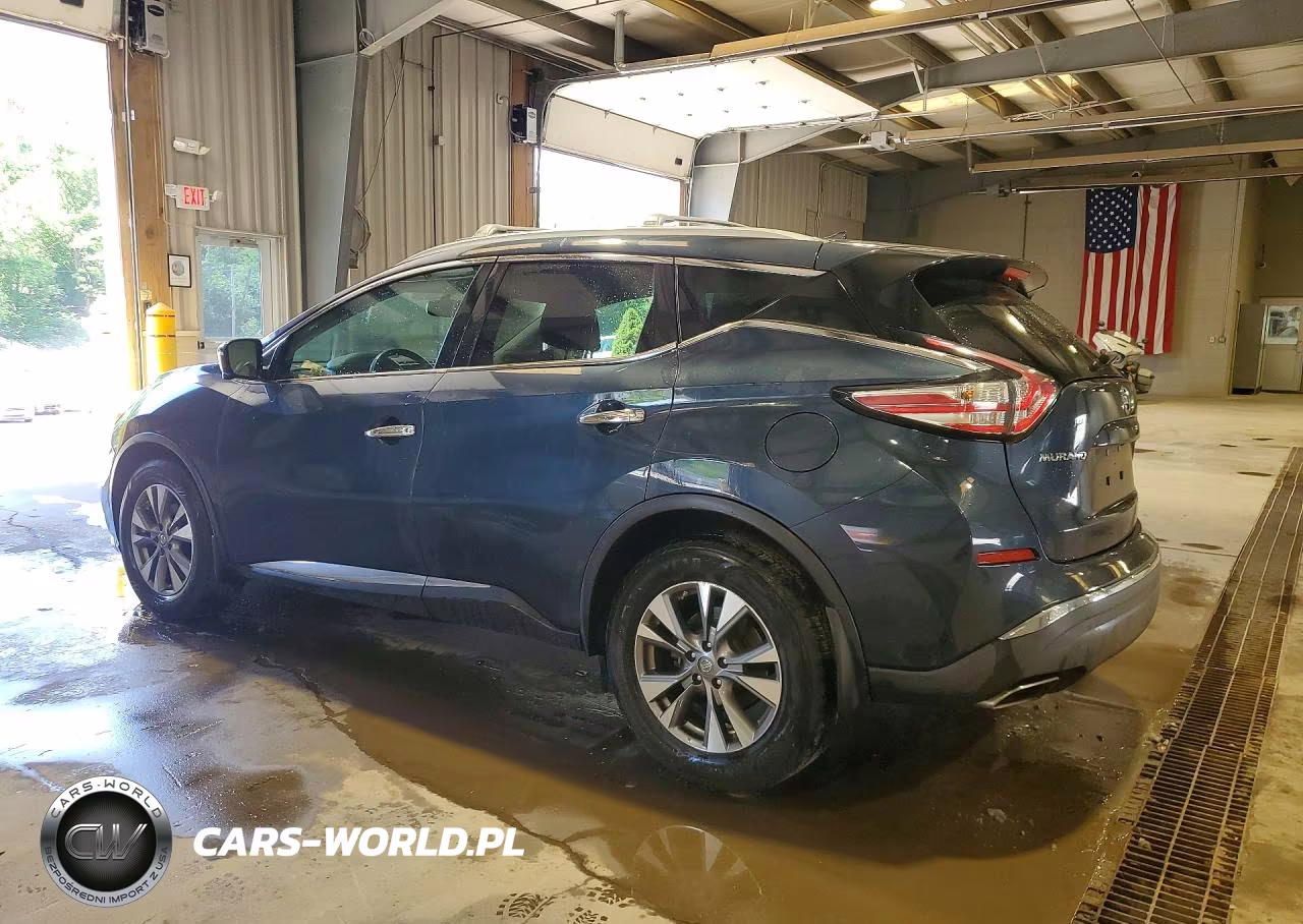 2015 Nissan Murano Sl VIN:5N1AZ2MH9FN221108 - 2
