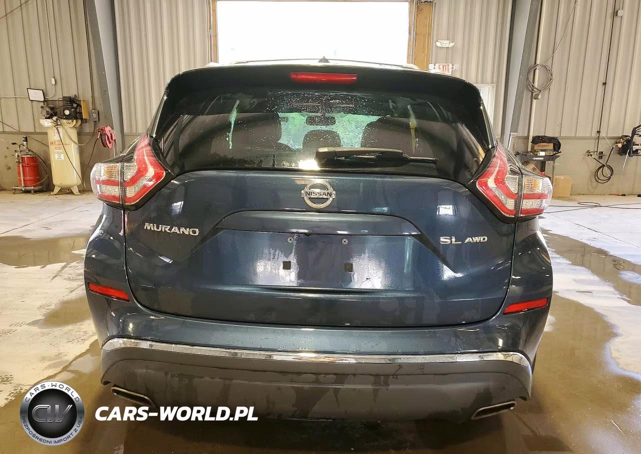 2015 Nissan Murano Sl VIN:5N1AZ2MH9FN221108 - 6