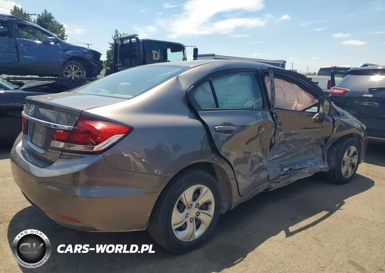 2013 Honda Civic VIN:19XFB2F59DE023180 - 3