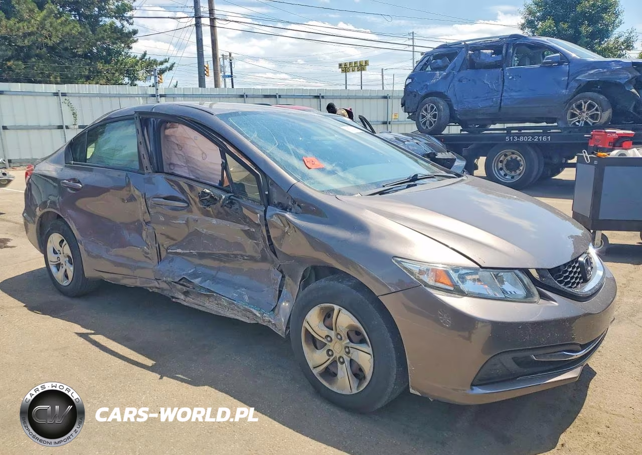 2013 Honda Civic VIN:19XFB2F59DE023180 - 4