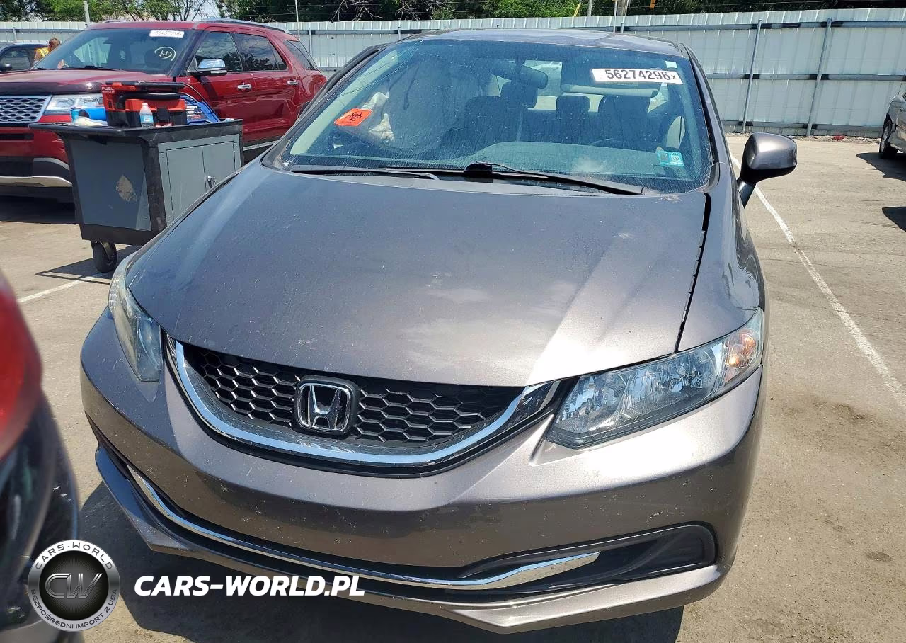 2013 Honda Civic VIN:19XFB2F59DE023180 - 5