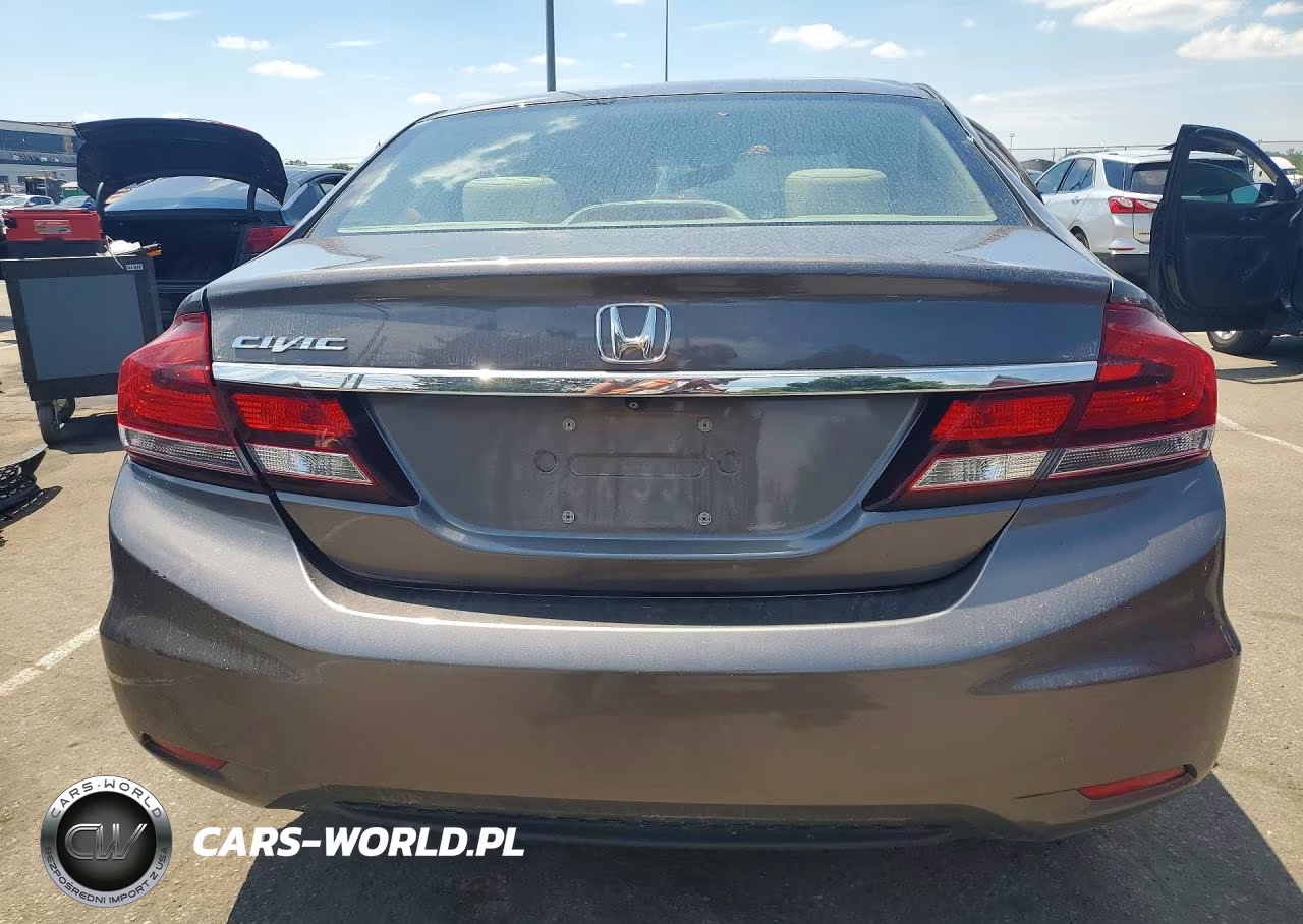 2013 Honda Civic VIN:19XFB2F59DE023180 - 6