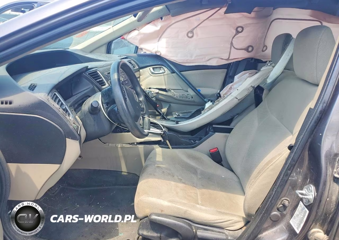 2013 Honda Civic VIN:19XFB2F59DE023180 - 7