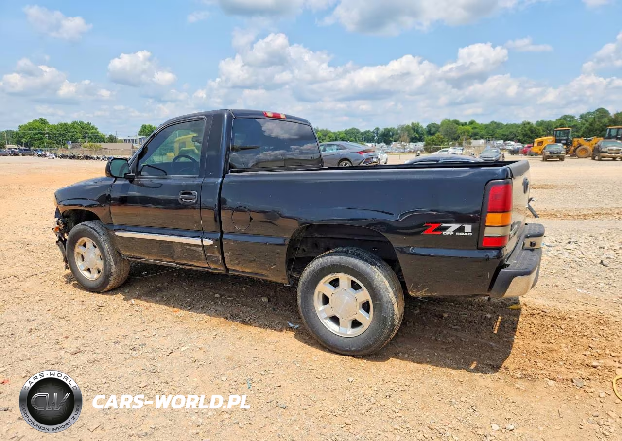 2005 GMC New Sierra K1500 VIN:1GTEK14T65Z101623 - 2
