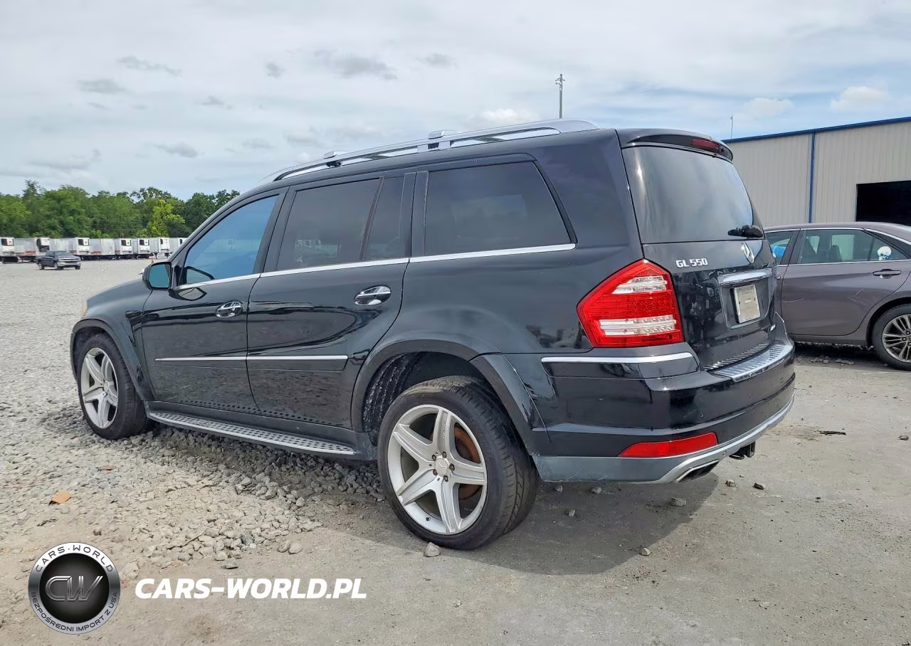 2010 Mercedes-Benz Gl 550 4Matic VIN:4JGBF8GE0AA586407 - 2