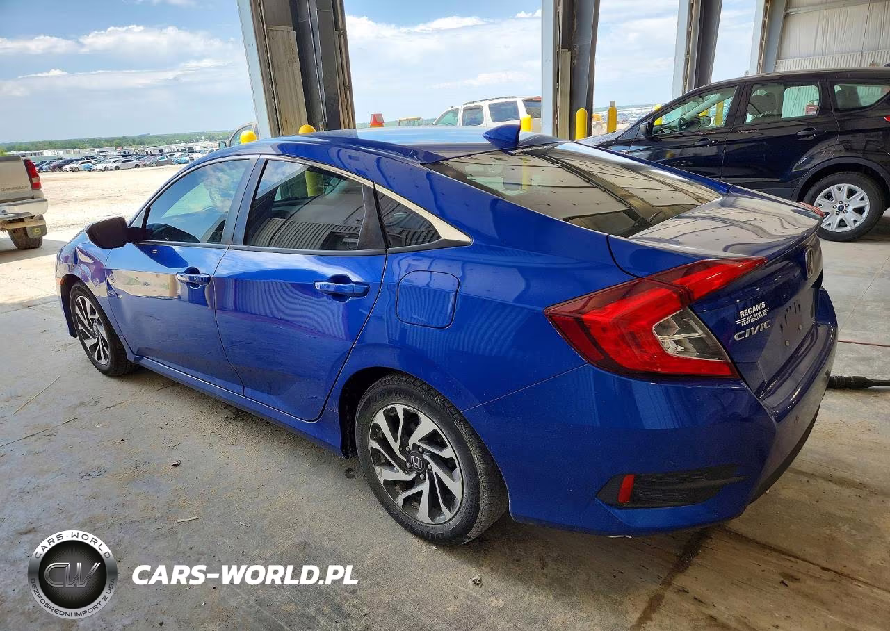 2018 Honda Civic Ex VIN:2HGFC2F73JH609521 - 2