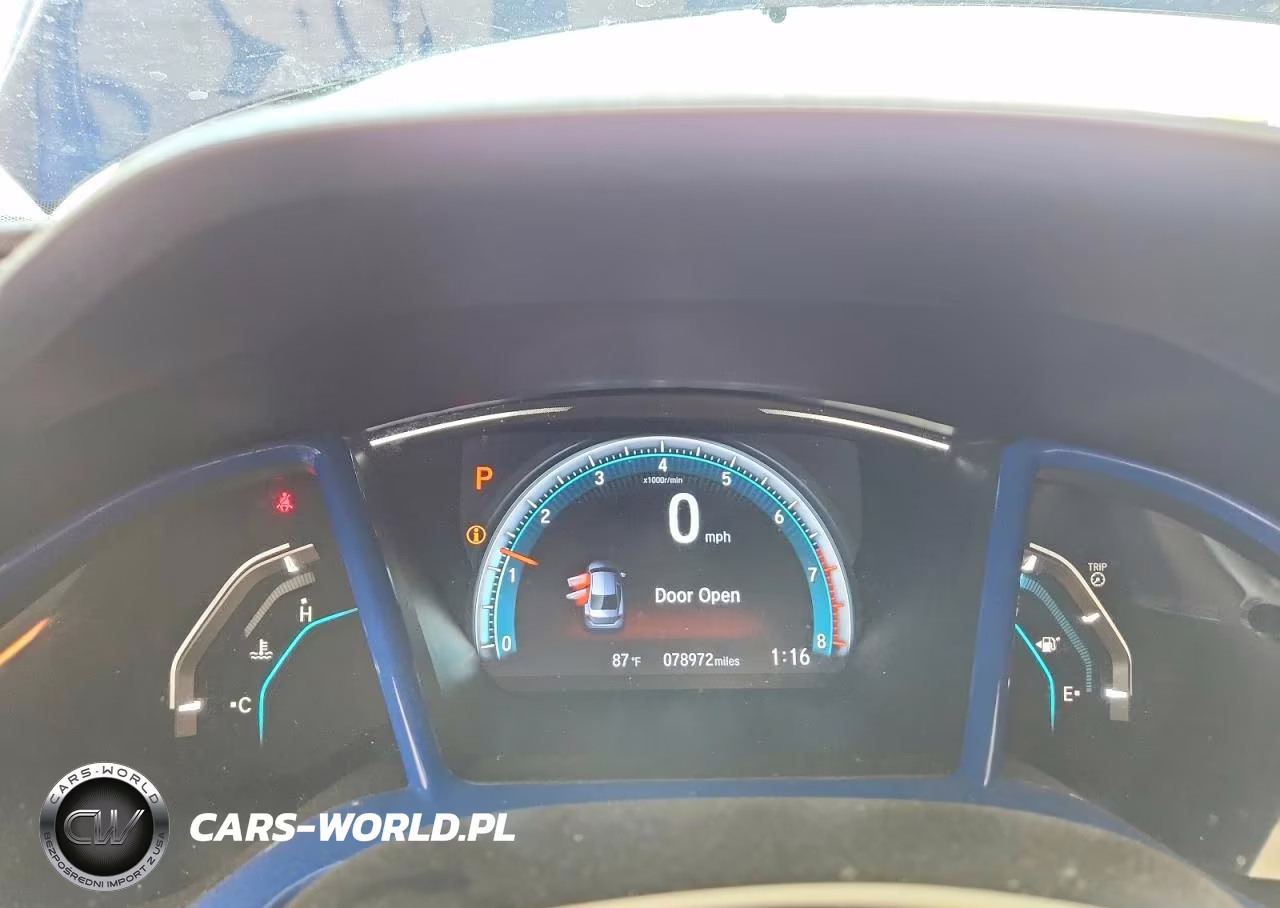 2018 Honda Civic Ex VIN:2HGFC2F73JH609521 - 9