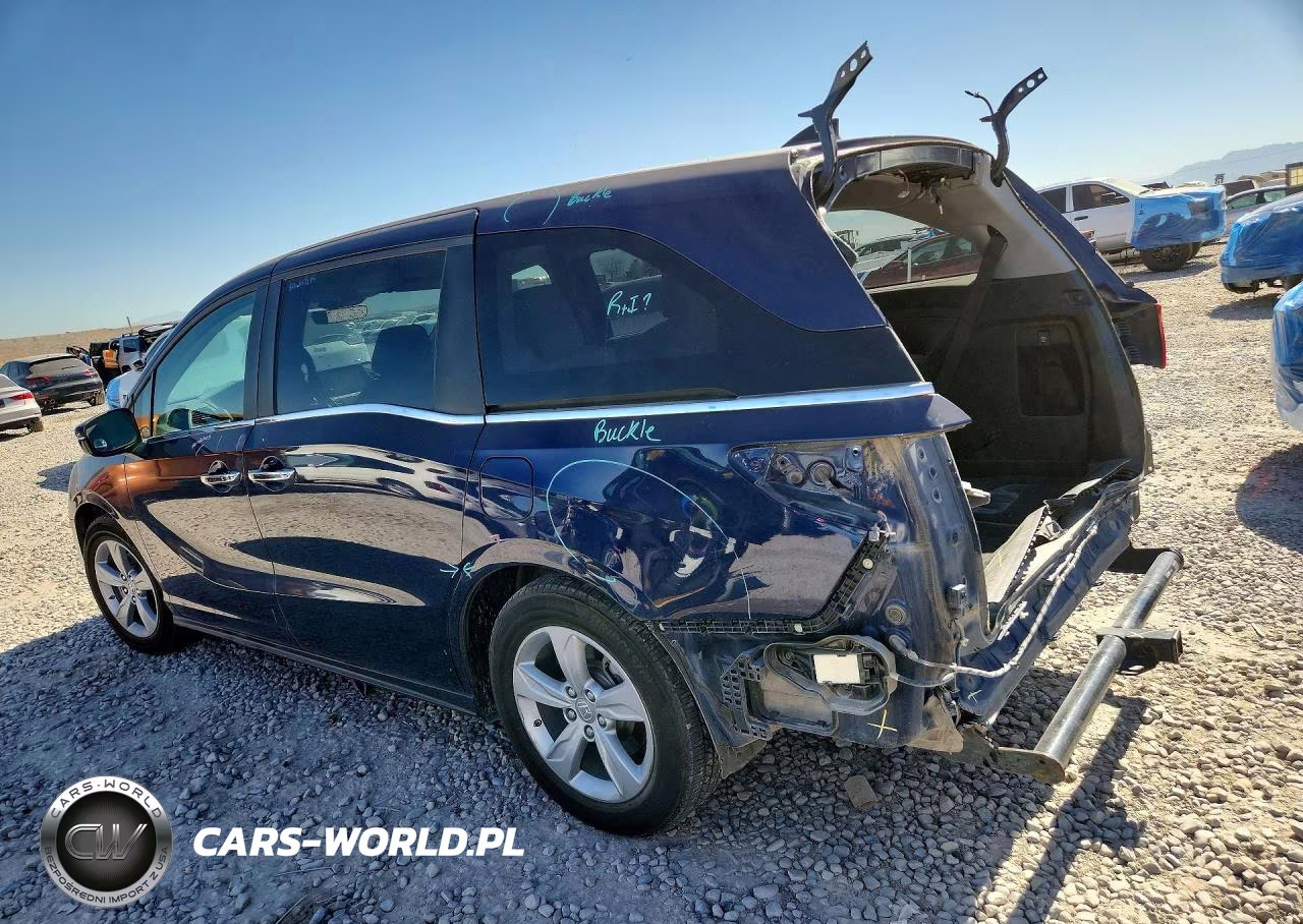 2019 Honda Odyssey Exl VIN:5FNRL6H79KB035496 - 2