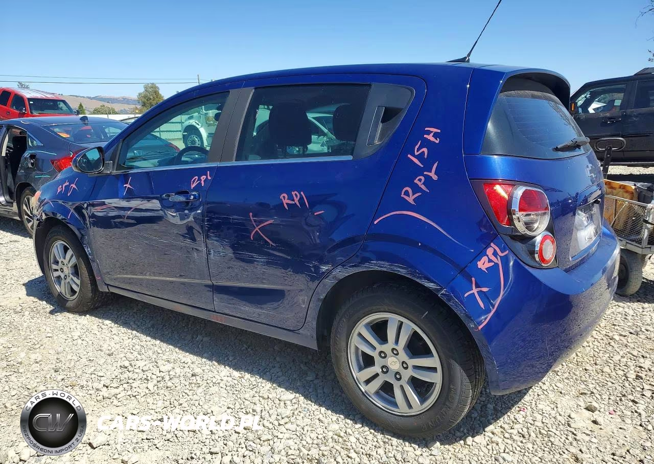 2014 Chevrolet Sonic Lt VIN:1G1JC6SB4E4210686 - 2