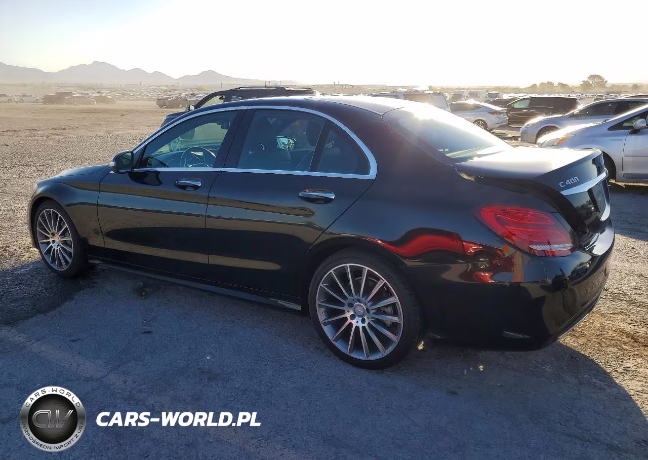 2015 Mercedes-Benz C 400 4Matic VIN:55SWF6GB1FU027316 - 2