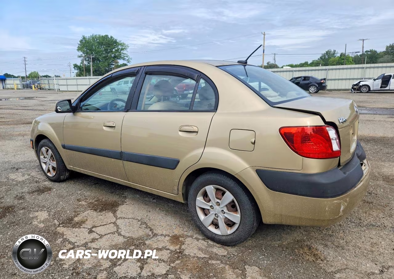 2009 Kia Rio Base VIN:KNADE223296538602 - 2