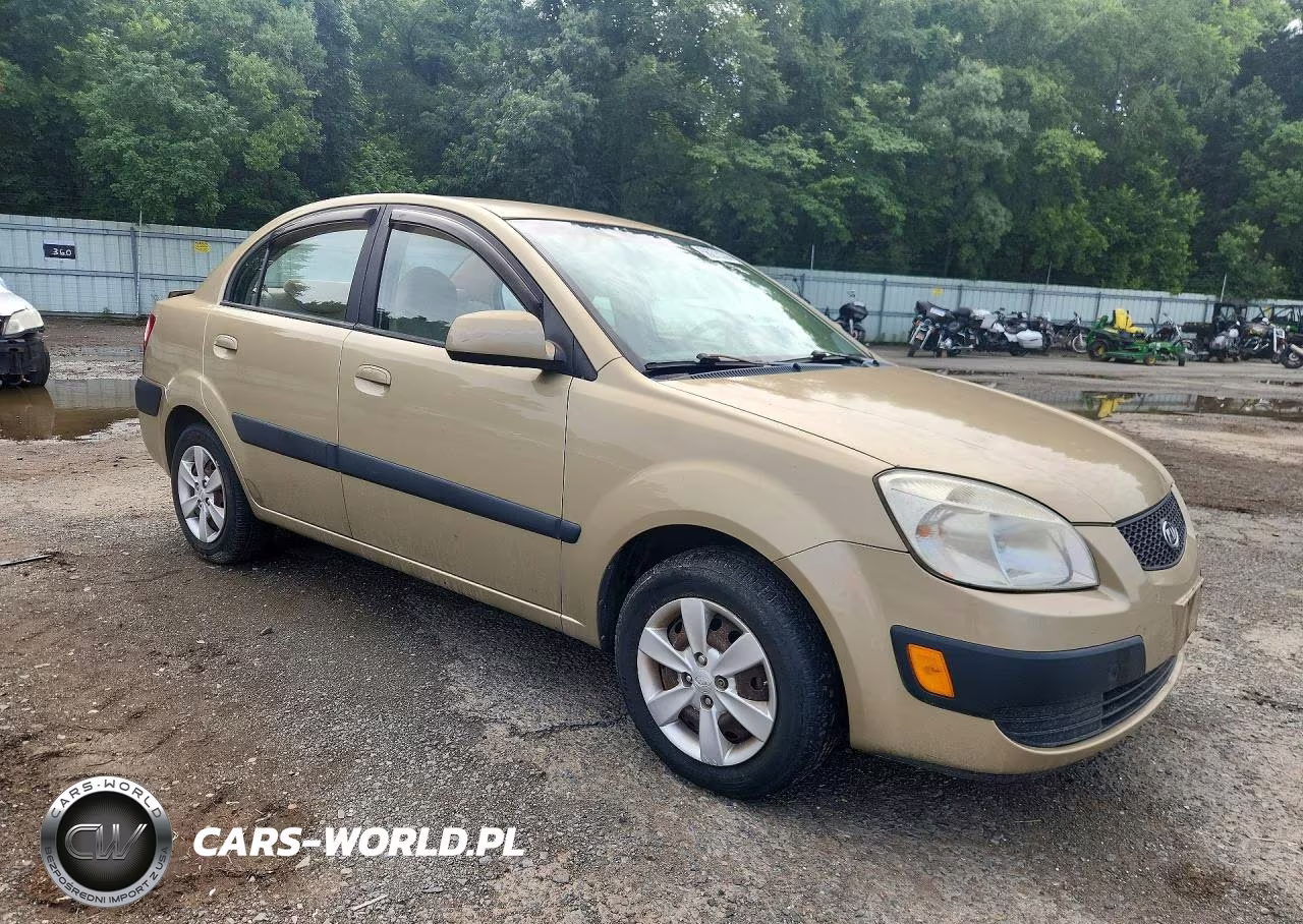 2009 Kia Rio Base VIN:KNADE223296538602 - 4