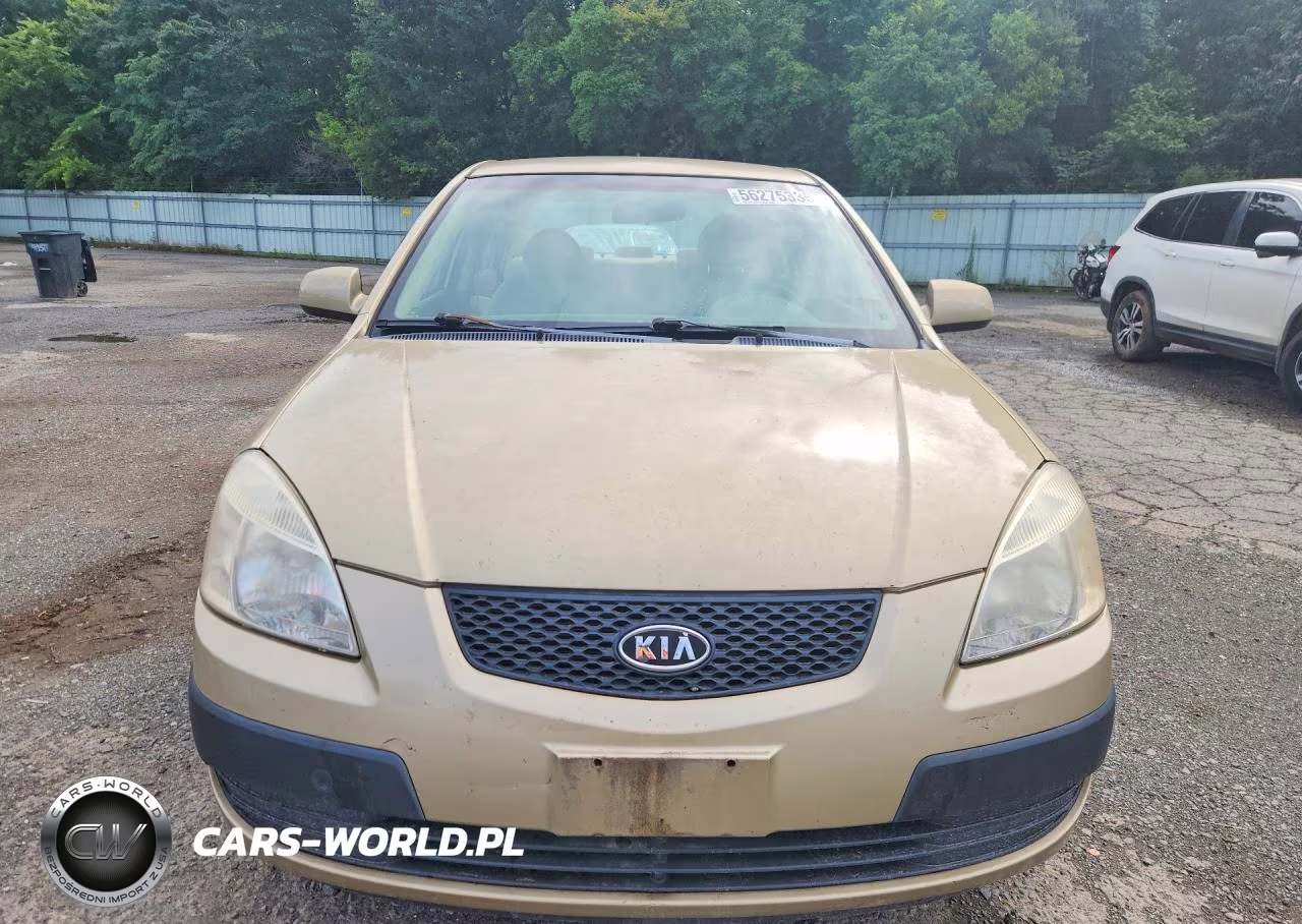 2009 Kia Rio Base VIN:KNADE223296538602 - 5