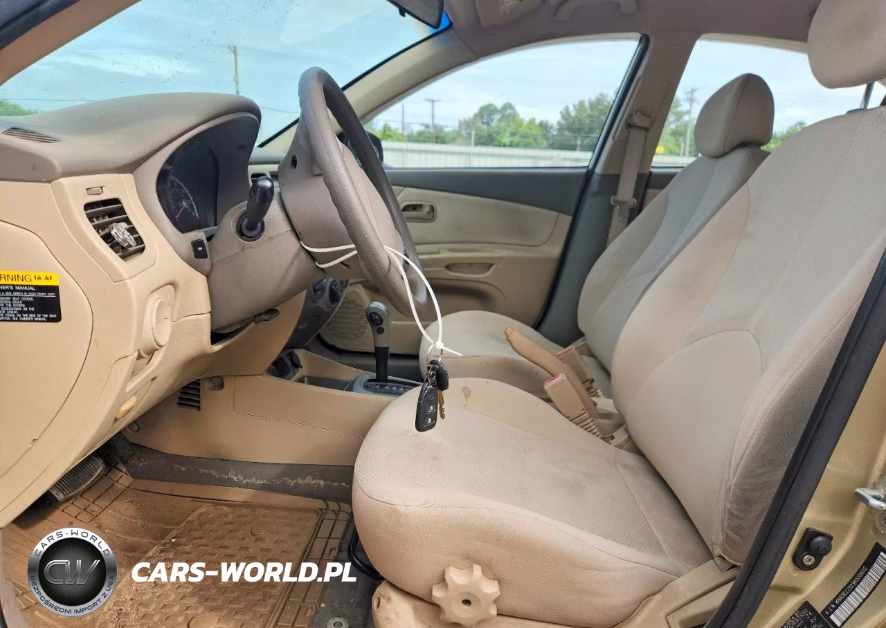 2009 Kia Rio Base VIN:KNADE223296538602 - 7