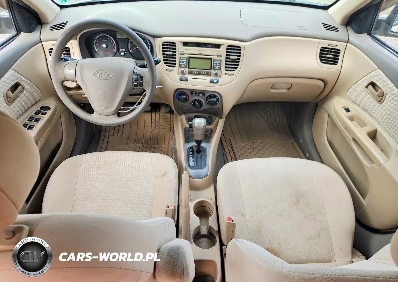 2009 Kia Rio Base VIN:KNADE223296538602 - 8