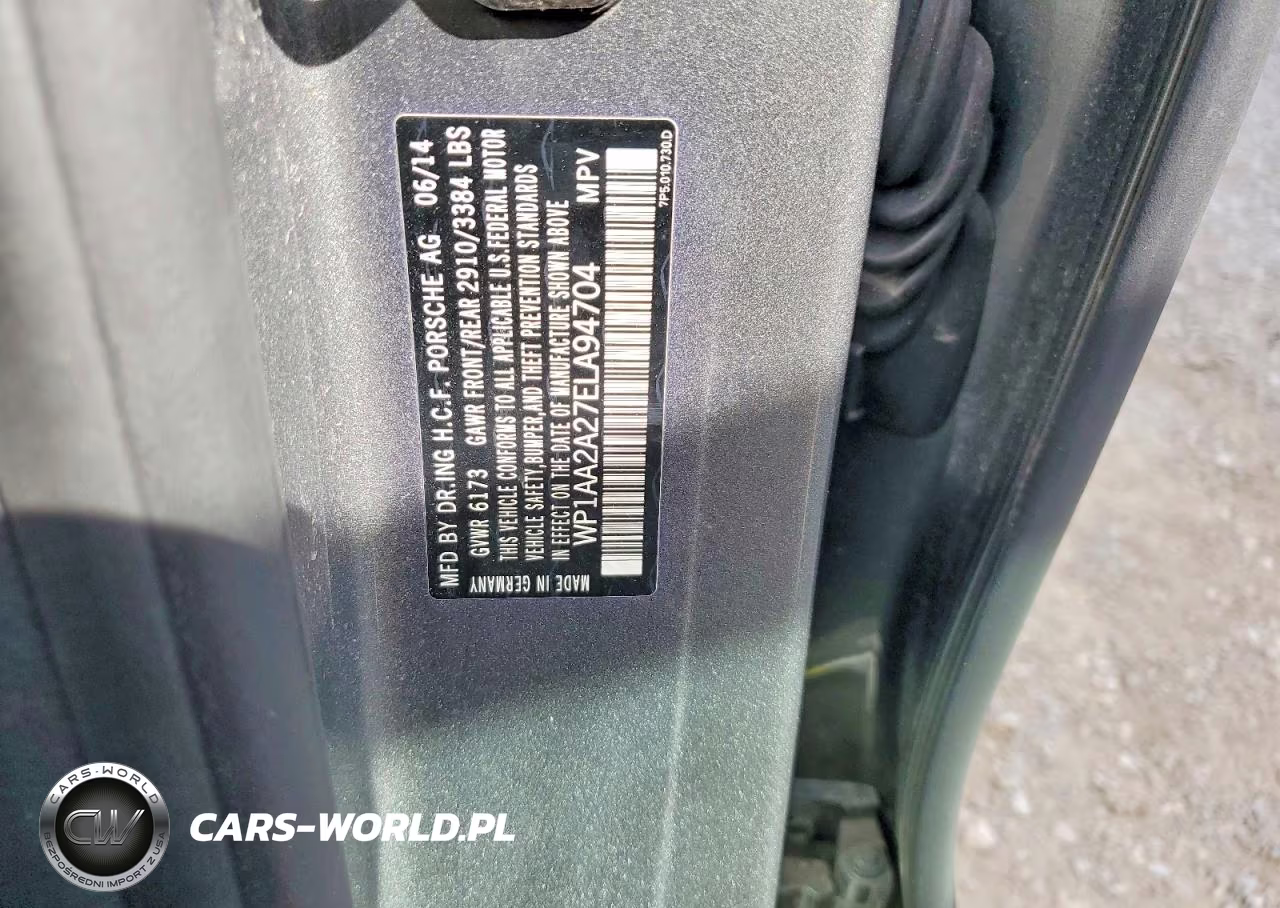 2014 Porsche Cayenne Base VIN:WP1AA2A27ELA94704 - 13