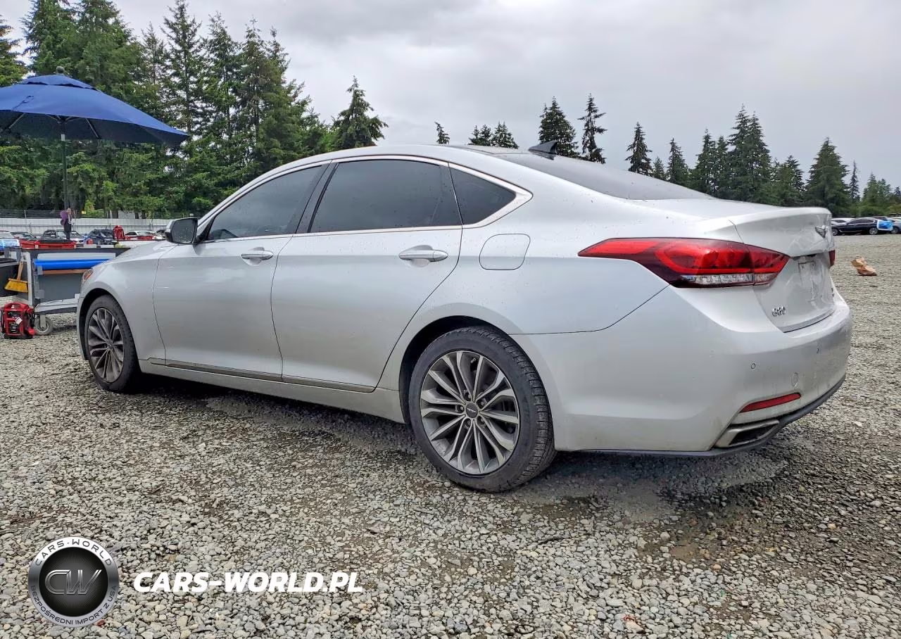 2017 Genesis G80 3.8 VIN:KMHGN4JE6HU185236 - 2