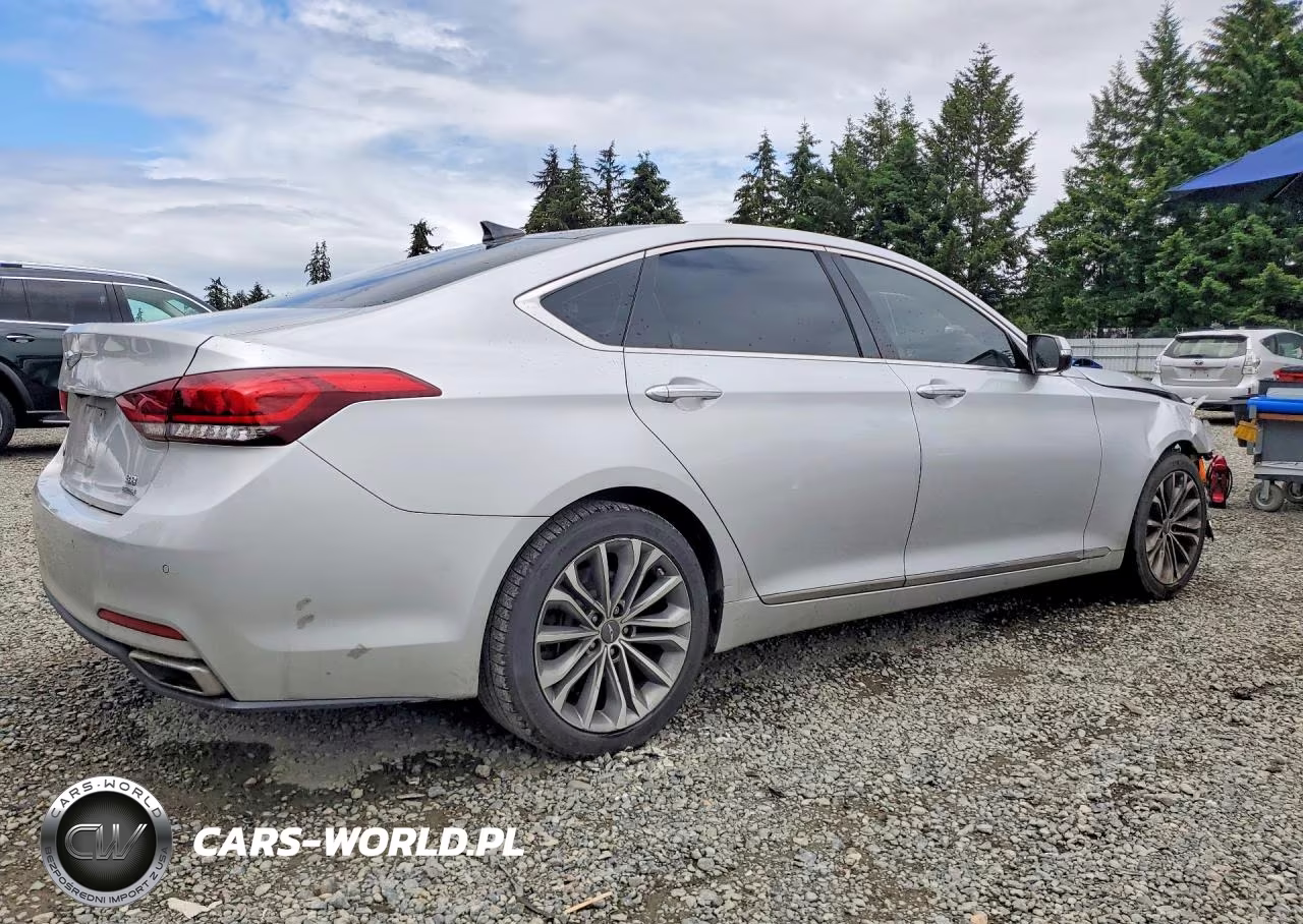 2017 Genesis G80 3.8 VIN:KMHGN4JE6HU185236 - 3