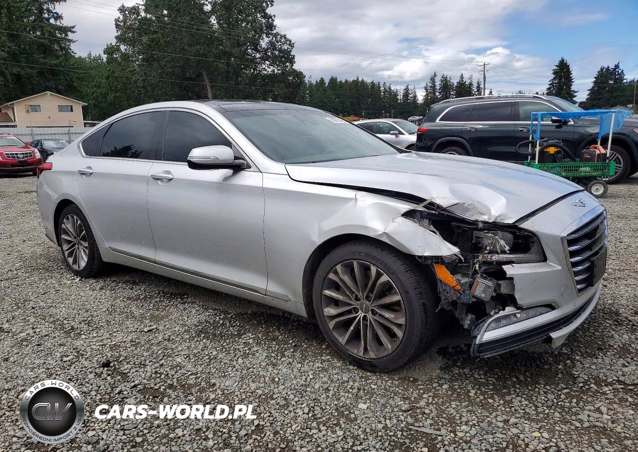 2017 Genesis G80 3.8 VIN:KMHGN4JE6HU185236 - 4