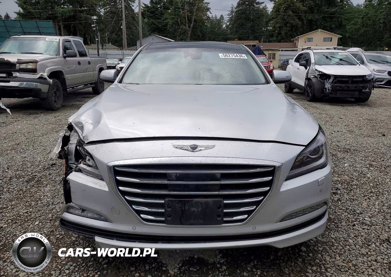 2017 Genesis G80 3.8 VIN:KMHGN4JE6HU185236 - 5