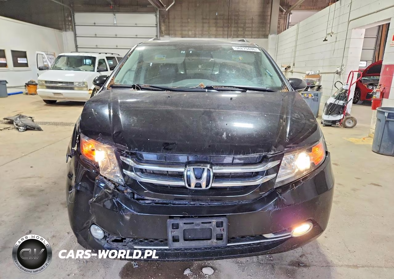 2014 Honda Odyssey Touring VIN:5FNRL5H96EB015206 - 5
