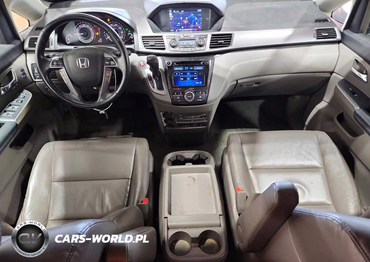 2014 Honda Odyssey Touring VIN:5FNRL5H96EB015206 - 8