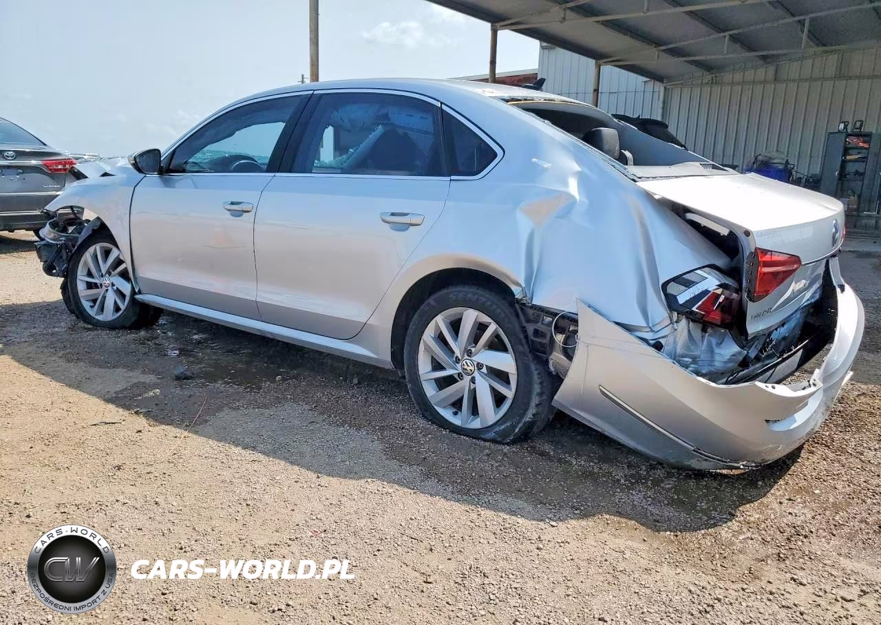2018 Volkswagen Passat Se VIN:1VWBA7A3XJC019322 - 2