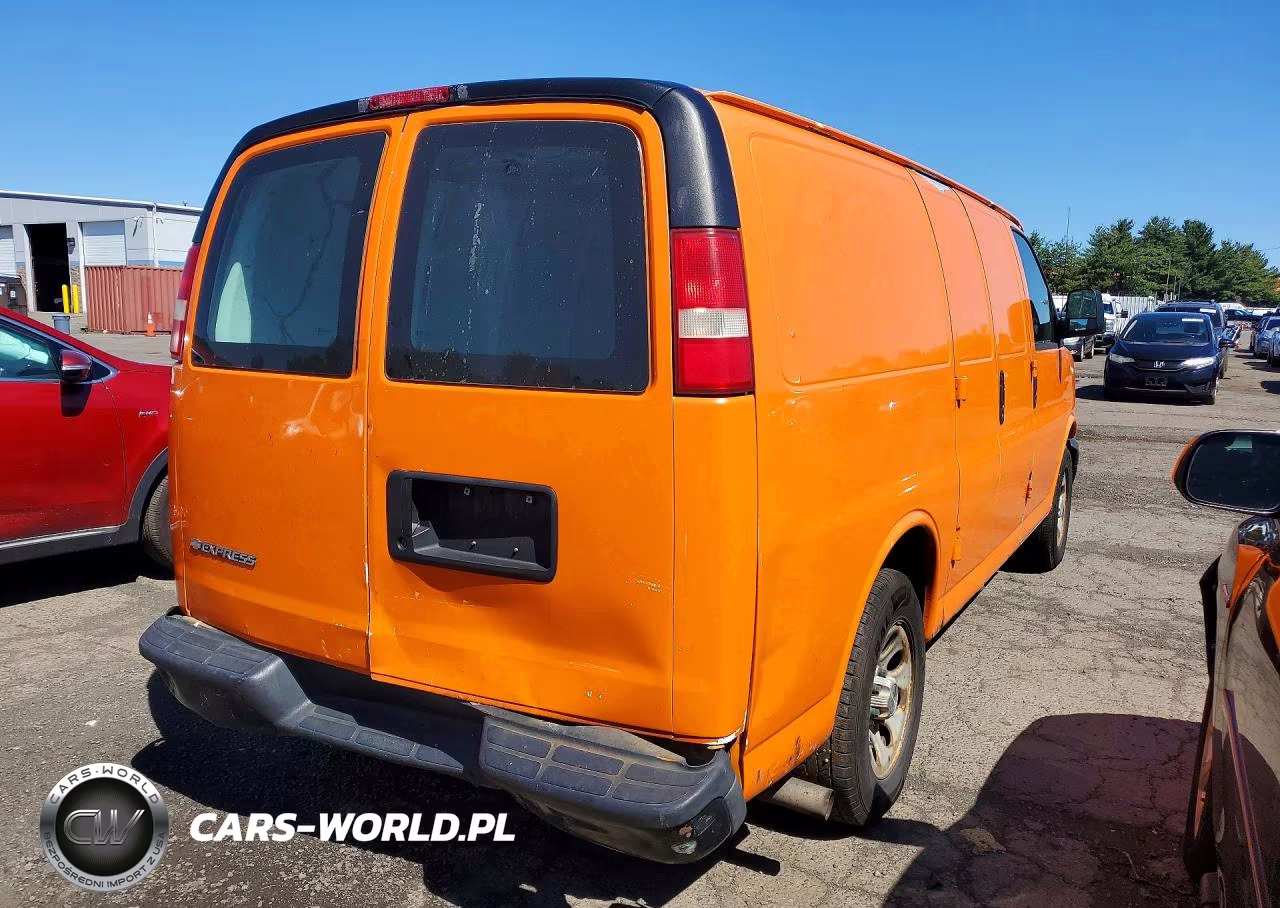 2010 Chevrolet Express G1500 VIN:1GCUGADX4A1150117 - 3