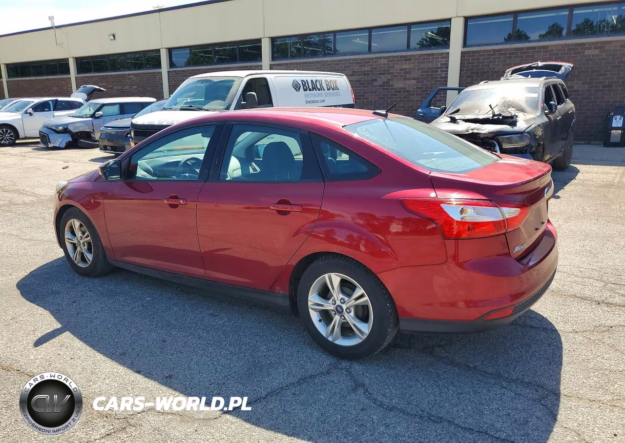 2014 Ford Focus Se VIN:1FADP3F21EL136382 - 2