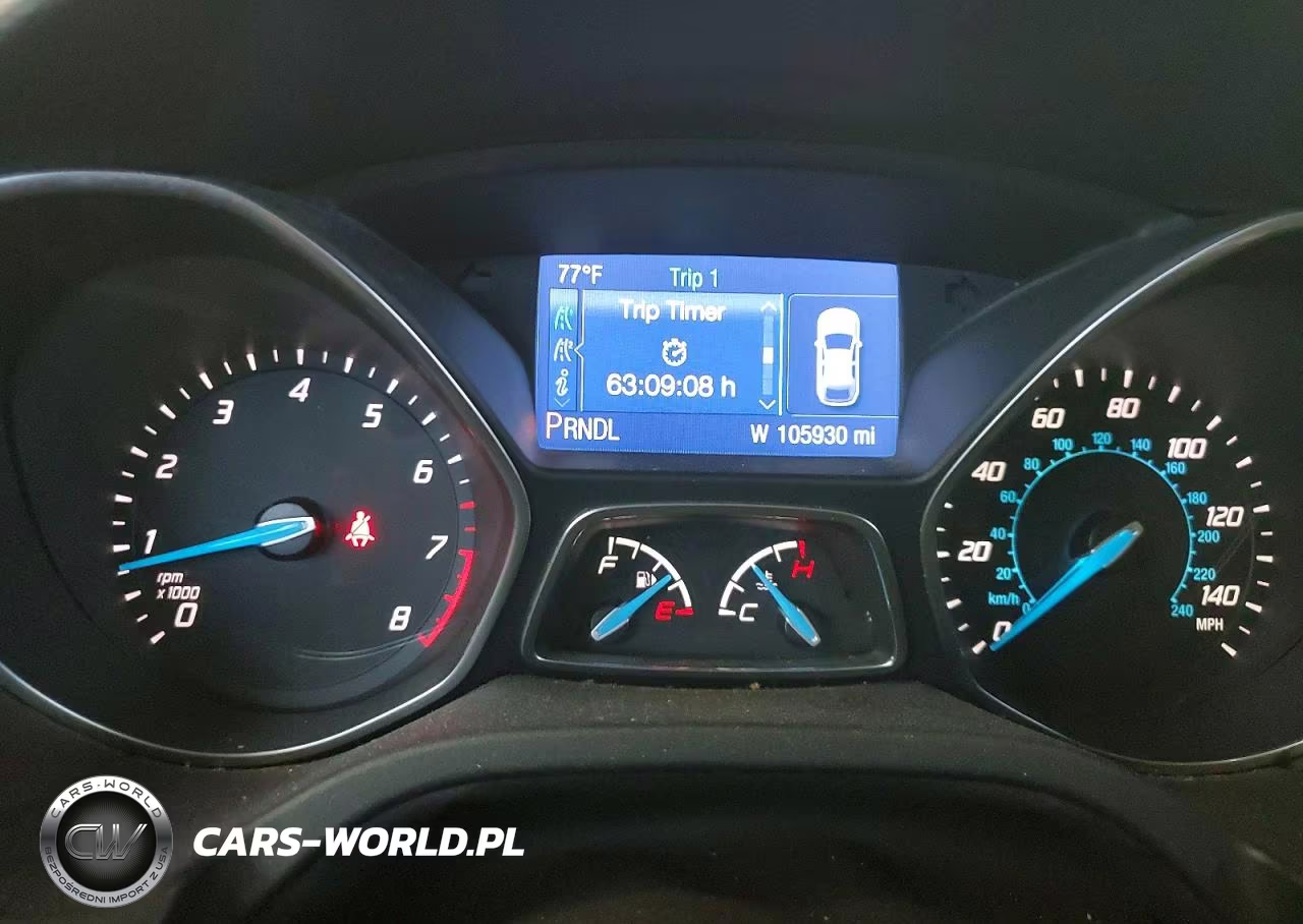 2014 Ford Focus Se VIN:1FADP3F21EL136382 - 9