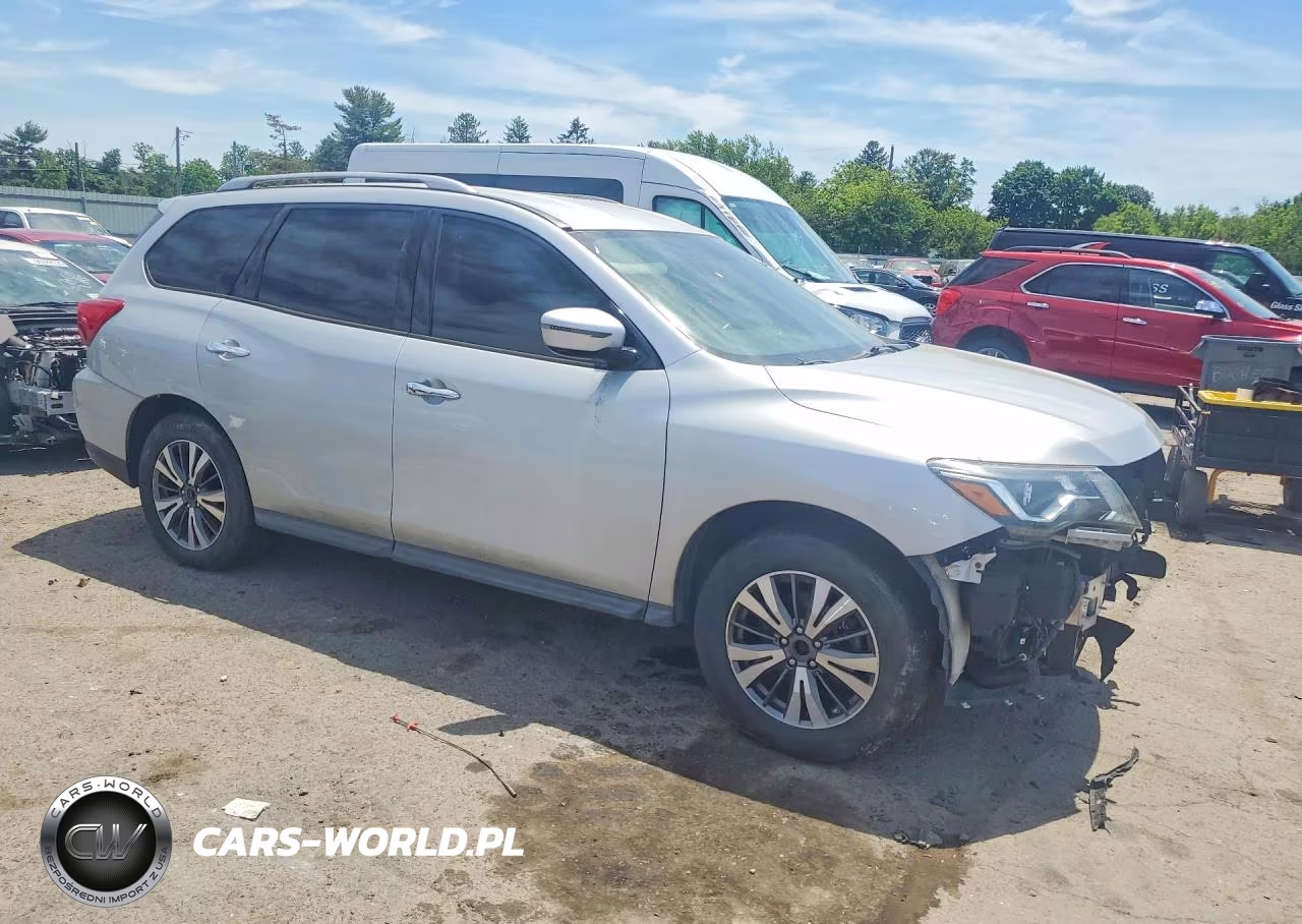 2017 Nissan Pathfinder Sv VIN:5N1DR2MN8HC664528 - 4