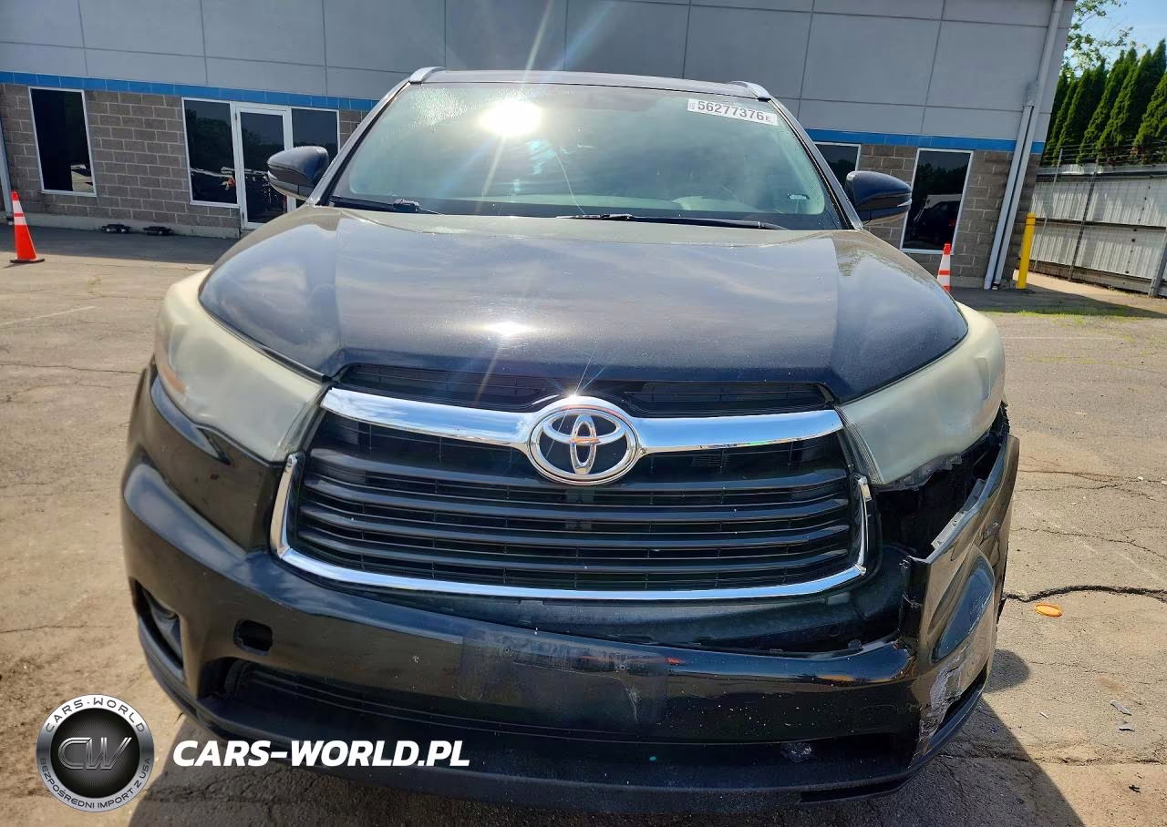 2015 Toyota Highlander Xle VIN:5TDJKRFH6FS203948 - 5